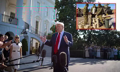 காசாவில் தீவிரமடையும் போர்; இஸ்ரேலுக்கு கோடிக்கணக்கான மதிப்பிலான ஆயுதங்களை வழங்க டிரம்ப் நிர்வாகம் ஒப்புதல்