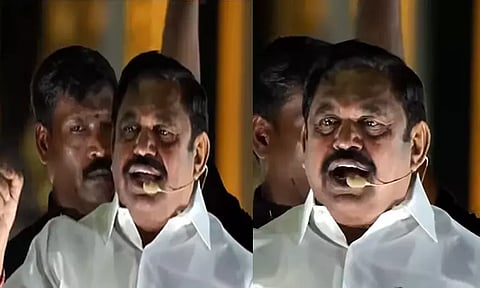 தமிழகத்தில் கஞ்சா ஆம்லெட் விற்பனை; எடப்பாடி பழனிசாமி பரபரப்பு குற்றச்சாட்டு