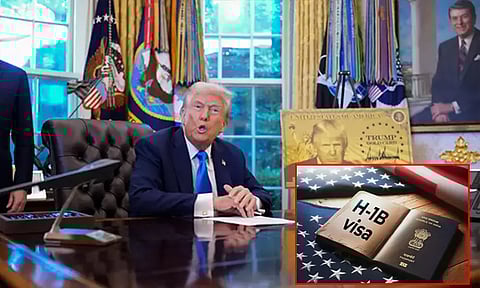 எச்1-பி விசாவுக்கு செக்... கோல்டு கார்டு திட்டம்; இந்திய பணியாளர்களுக்கு வேட்டு வைத்த டிரம்பின் அறிவிப்பு