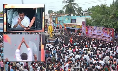 நாகையில் தவெக தலைவர் விஜய்.. வழி நெடுக தொண்டர்கள் உற்சாக வரவேற்பு