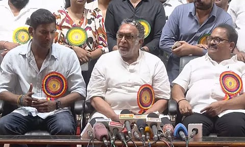 நடிகர் சங்க கட்டடத்தின் திறப்பு விழா எப்போது? நாசர் அளித்த பதில்