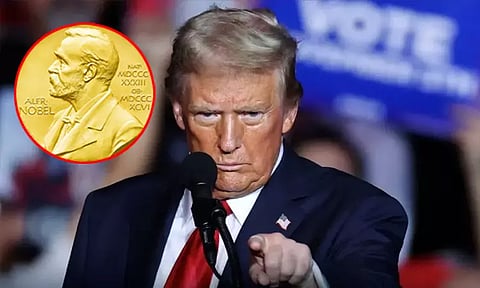 எனக்கு இதுவரை அமைதிக்கான 7 நோபல் பரிசுகள் கிடைத்திருக்க வேண்டும்: டிரம்ப் ஆதங்கம்