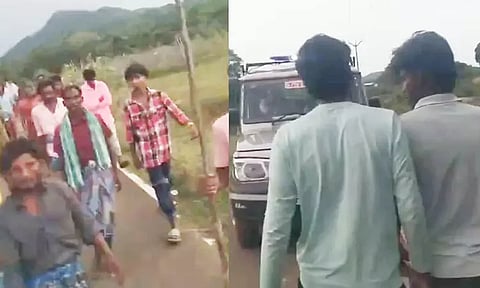 வேலூர்: மலை கிராம மக்களிடையே மோதல்; காவல்துறையினரைச் சிறைபிடித்த மக்கள்