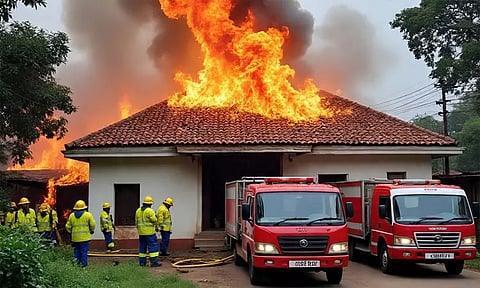 கடந்த 5 ஆண்டுகளில் தமிழகத்தில் தீ விபத்தில் 386 பேர் உயிரிழப்பு