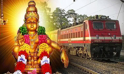 சபரிமலை செல்லும் பக்தர்கள் வசதிக்காக கொல்லம்-ஹூப்பள்ளி இடையே வாராந்திர சிறப்பு ரெயில்