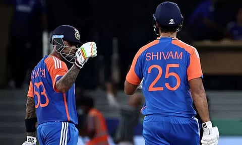 ஷிவம் துபேவை 3-வது வரிசையில் களமிறக்கியது ஏன்..? கேப்டன் சூர்யகுமார் யாதவ் விளக்கம்