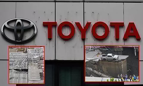 பிரேசில்: டொயோட்டா கார் தொழிற்சாலையை சூறையாடிய புயல்; உற்பத்தி பாதிப்பு