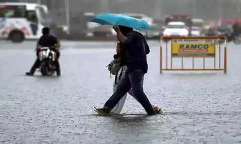 5 மாவட்டங்களுக்கு கனமழை எச்சரிக்கை - வானிலை ஆய்வு மையம்