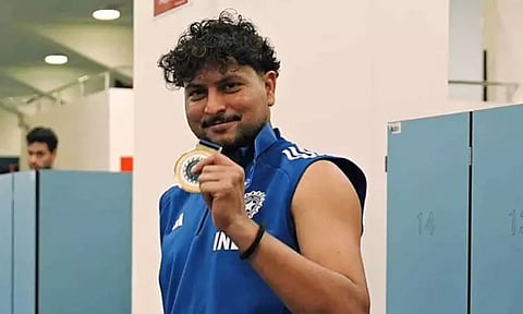 வங்காளதேசத்துக்கு எதிரான ஆட்டம்: இம்பேக்ட் வீரர் விருதை வென்ற குல்தீப் யாதவ்