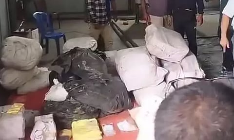 மணிப்பூரில் 330 கிலோ போதைப்பொருள் அழிப்பு
