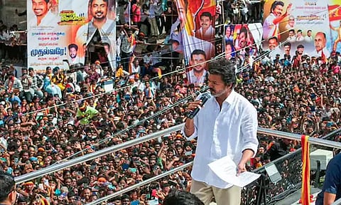 தவெக அங்கீகாரத்தை ரத்து செய்யக்கோரி மனு; மதுரை ஐகோர்ட்டில் இன்று விசாரணை