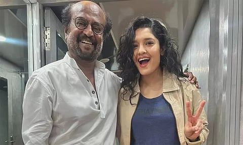 Ritika singh interesting comments Rajinikanth