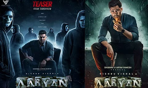 விஷ்ணு விஷாலின் “ஆர்யன்” படத்தின் டீசர் ரிலீஸ் தேதி அறிவிப்பு