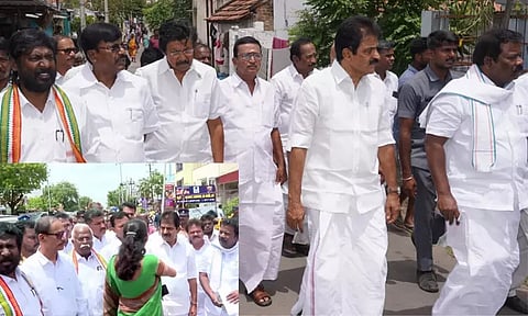 கரூர் கூட்ட நெரிசல் நடந்த பகுதியில் காங்கிரஸ் பொதுச்செயலாளர் ஆய்வு