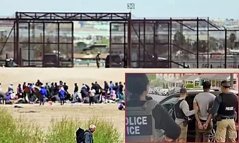 சட்ட விரோத குடியேற்றம்: அமெரிக்காவில் 400-க்கும் மேற்பட்ட ஈரானியர்கள் கைது