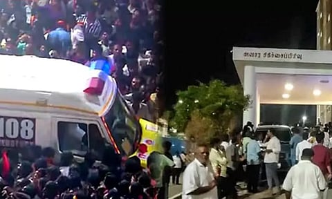 கரூர் சம்பவம்: சிகிச்சை பெறுவோரின் விபரங்கள் வெளியீடு