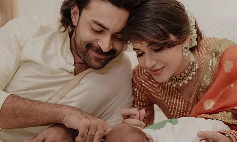 Varun Tej and Lavanya reveal their baby boy’s name