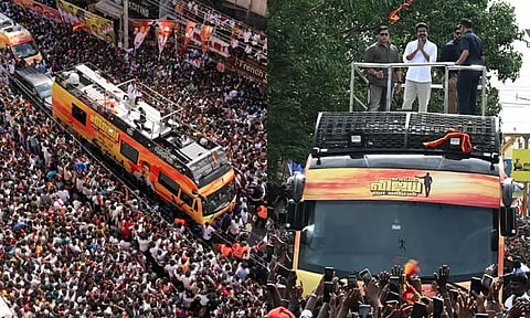 கரூர் கூட்ட நெரிசல் சம்பவம்: பறிமுதல் செய்யப்படும் விஜய் பிரசார வாகனம்?