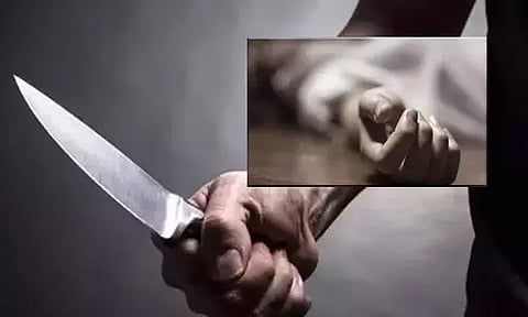 மனைவியை 45 முறை கத்தியால் குத்தி கொன்றுவிட்டு தொழிலாளி தற்கொலை - பெங்களூருவில் பரபரப்பு