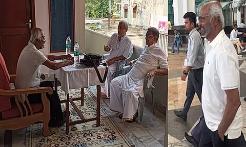 இமயமலை சென்ற ரஜினியின் வைரலாகும் புகைப்படம்