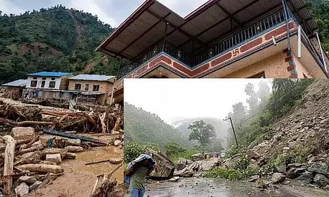 நேபாளம்: கனமழையால் ஏற்பட்ட நிலச்சரிவு - 18 பேர் பலி