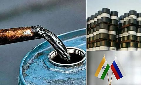 ரஷியாவில் இருந்து 16 லட்சம் பீப்பாய் கச்சா எண்ணெய் இறக்குமதி - மத்திய அரசு தகவல்