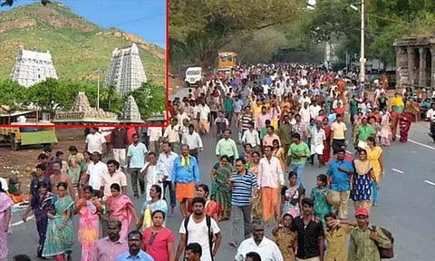 புரட்டாசி பவுர்ணமி: திருவண்ணாமலைக்கு சிறப்பு பஸ்கள் இயக்கம்