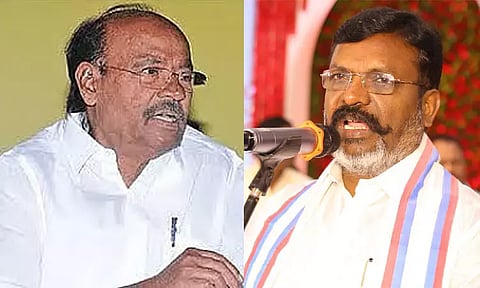 பாமக நிறுவனர் ராமதாசை தொடர்பு கொண்டு நலம் விசாரித்தார் திருமாவளவன்