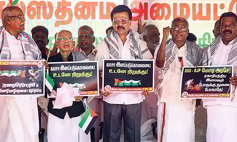 “காசா இனப்படுகொலையை உடனே நிறுத்துக..” - முதல்-அமைச்சர் மு.க.ஸ்டாலின்