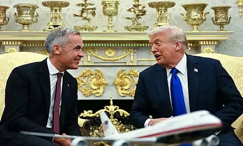 டிரம்பை பாராட்டிய கனடா பிரதமர் மார்க் கார்னி