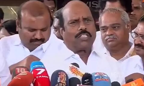 எடப்பாடி பழனிசாமி அமைக்கும் கூட்டணி குறித்து ஜோதிடம் சொல்ல முடியாது: அமைச்சர் எ.வ.வேலு