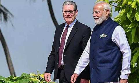 இந்தியாவும் இங்கிலாந்தும் இயற்கையான கூட்டாளிகள்: பிரதமர் மோடி