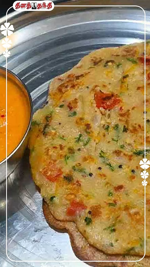 சத்து நிறைந்த கோதுமை வெங்காய தோசை..!