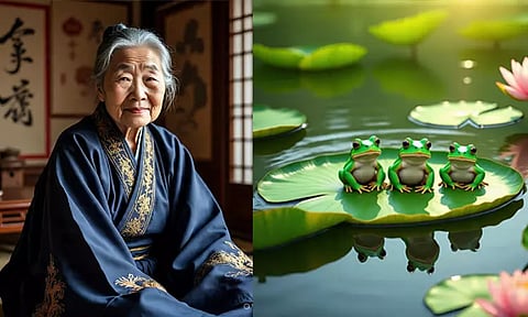 முதுகுவலியுடன் வயிற்று வலியும் வந்ததுதான் மிச்சம்... 8 தவளைகளை உயிருடன் விழுங்கிய மூதாட்டியின் வேதனை