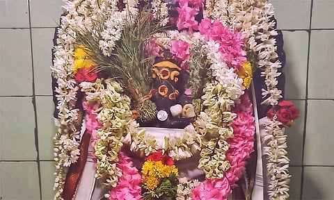 சங்கடஹர சதுர்த்தி: நாகாபரண விநாயகருக்கு சிறப்பு அபிஷேக அலங்காரம்