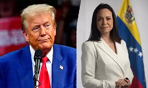 அமைதிக்கான நோபல் பரிசை டிரம்புக்கு அர்ப்பணிக்கிறேன் - மரியா கொரினா