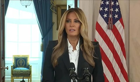 உக்ரைன், ரஷியா போரால் பாதிக்கப்பட்ட குழந்தைகள் - மெலனியா டிரம்ப் வெளியிட்ட தகவல்