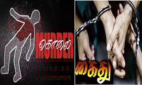 தூத்துக்குடியில் ஜாமீனில் வந்த வாலிபர் வெட்டிக்கொலை: 4 பேர் கைது; கார் பறிமுதல்