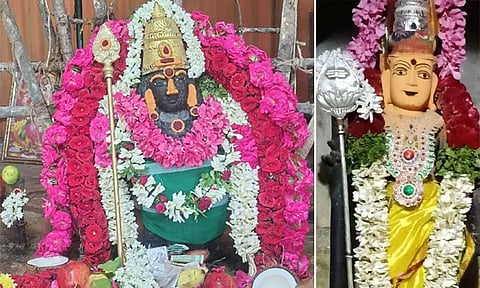 சிறப்பு அலங்காரத்தில் விருத்தாசலம் ஆதி கொளஞ்சியப்பர், திருமலைக்கேணி சுப்பிரமணிய சுவாமி