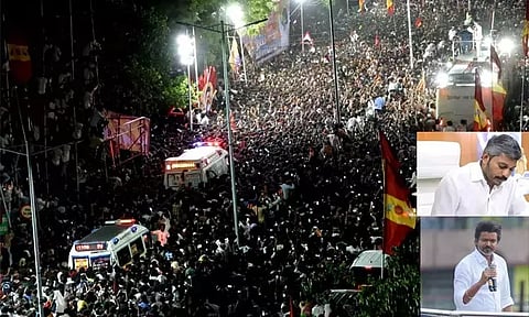 கரூர் கூட்ட நெரிசல்: உயிரிழந்தவர்களின் குடும்பத்தினருக்கு மாதம் தலா ரூ. 5 ஆயிரம் வழங்கப்படும் - தவெக நிர்வாகி