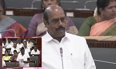 தமிழக சட்டசபை கூட்டம் கூடியது; கருப்பு பட்டை அணிந்து வந்த அ.தி.மு.க. உறுப்பினர்கள்