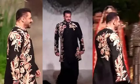 Salman Khan looks stunning on the ramp walk