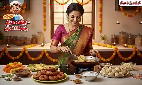 தீபாவளி ஸ்பெஷல்: அதிரசம், முறுக்கு, ரவா லட்டு எப்படி செய்வது..?