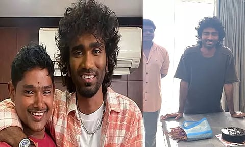 உதவியாளருக்கு சர்ப்ரைஸ் கொடுத்த நடிகர் பிரதீப் ரங்கநாதன்