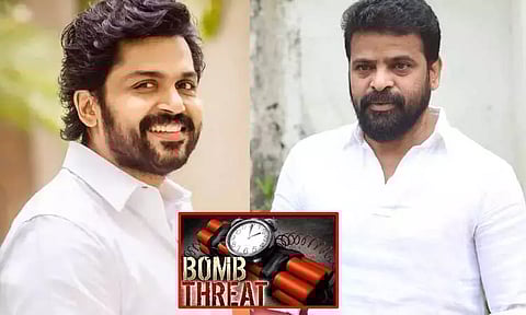 நடிகர் கார்த்திக், இயக்குனர் அமீர் வீடுகளுக்கு வெடிகுண்டு மிரட்டல்