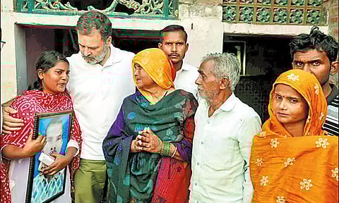 ‘பா.ஜ.க. ஆட்சியில் தலித்துகள் மீதான வன்முறை அதிகரித்துள்ளது’ - ராகுல் காந்தி குற்றச்சாட்டு