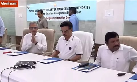 கனமழை அறிவிப்பு; முன்னெச்சரிக்கை நடவடிக்கை பற்றி ஆய்வு செய்த முதல்-அமைச்சர் மு.க. ஸ்டாலின்