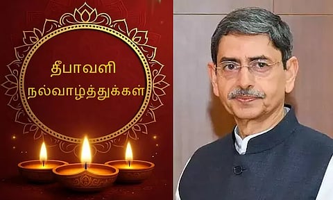 அனைவருக்கும் மகிழ்ச்சியான, துடிப்பான தீபாவளி வாழ்த்துகள்! - கவர்னர் ஆர்.என்.ரவி