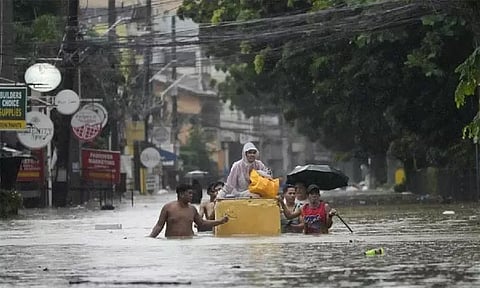 பிலிப்பைன்சில் கனமழை, வெள்ளம்: 5 பேர் பலி