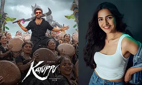 Actress Rukmini Vasanth's reaction to the song 'God Mode'...goes viral